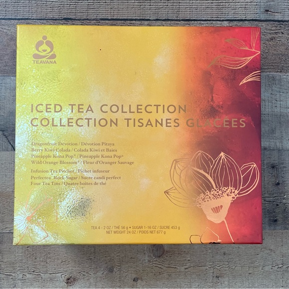 Teavana Other New Teavana Ice Tea Collection Box 24 Poshmark